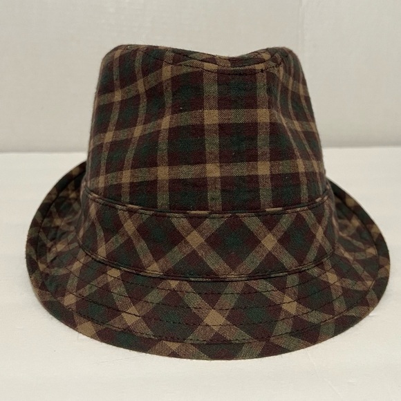 Original Penguin Plaid Fedora Hat - Picture 2 of 11